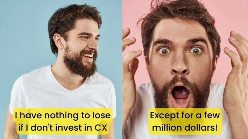 I have nothing to lose if I dont invest in CX! (1)