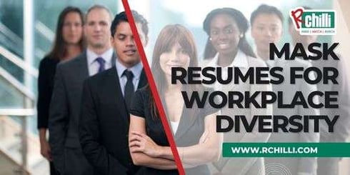 Masking resumes for diverse hiring