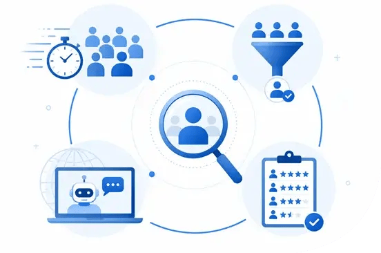 People-search-and-recruitment-flow-chart