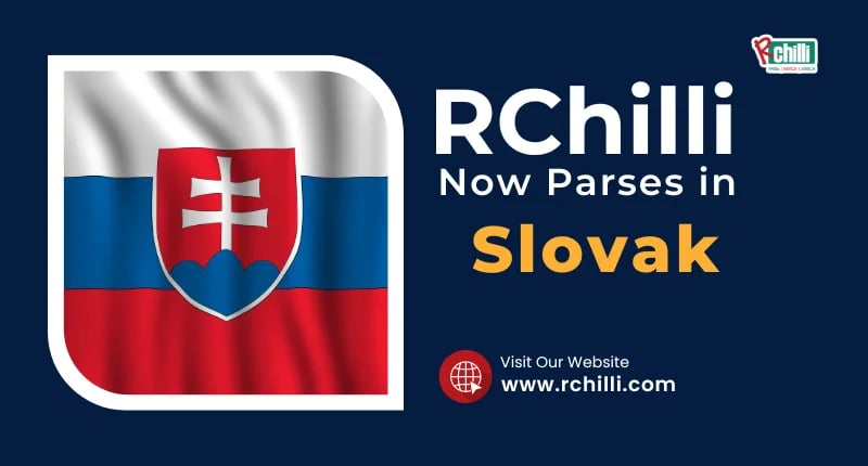 RChilli Now Parses in Slovak