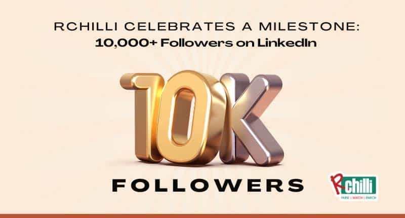 RChilli has 10K+ followers on LinkedIn