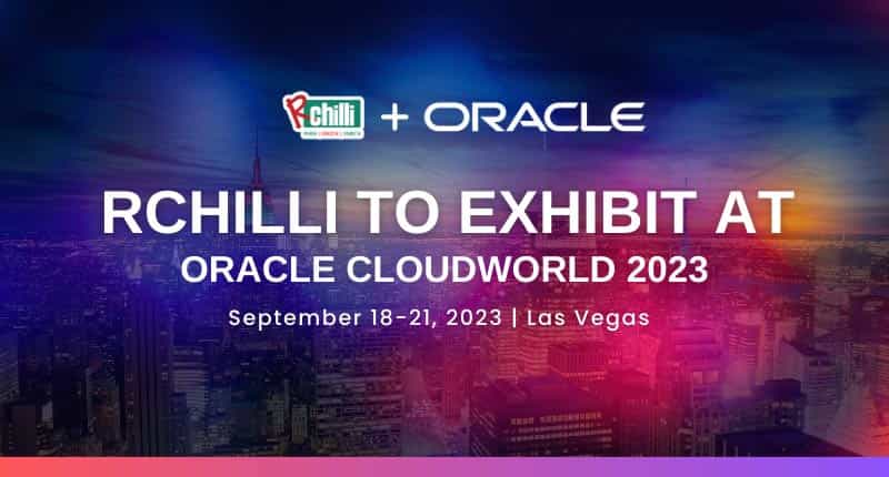 RChilli to Exhibit at Oracle Cloudworld 2023
