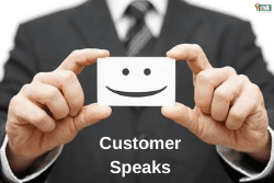 customer speaks