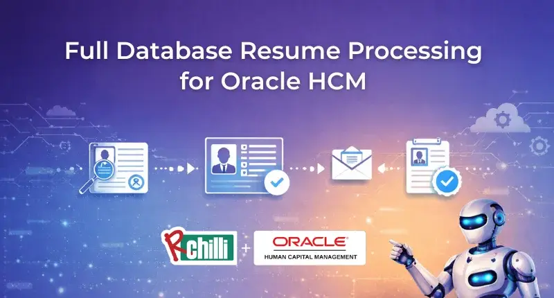 Database Reprocessing Full Database Resume Processing for Oracle HCM