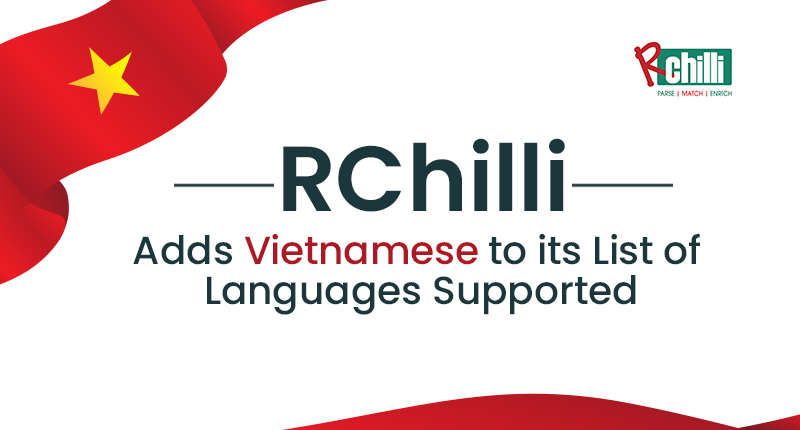 RChilli Adds Vietnamese to its List of Languages Supported